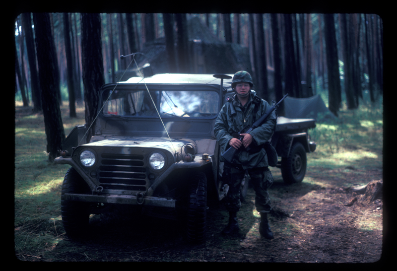 I was the company commander’s driver and the company clerk. I was a clueless kid. Hadn’t turned 20 yet.